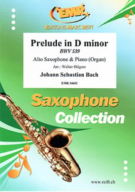 Prelude in D minor, BWV 539 Alto Saxophone and Organ cover Thumbnail